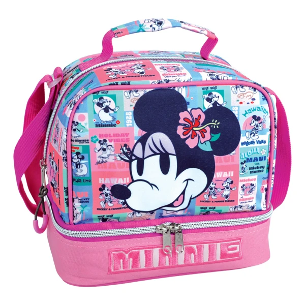 ΤΣΑΝΤΑΚΙ ΦΑΓΗΤΟΥ ΟΒΑΛ MINNIE POSTCARDS