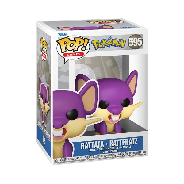 FUNKO POP! GAMES POKEMON VINYL FIGURE RATTATA 595