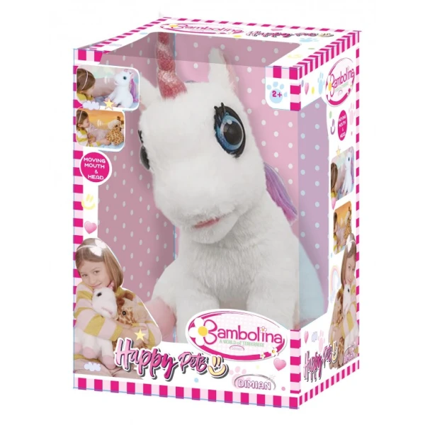 BAMBOLINA HAPPY PETS ΔΙΑΔΡΑΣΤΙΚΟ ΛΟΥΤΡΙΝΟ LUNA ΜΟΝΟΚΕΡΟΣ BABY