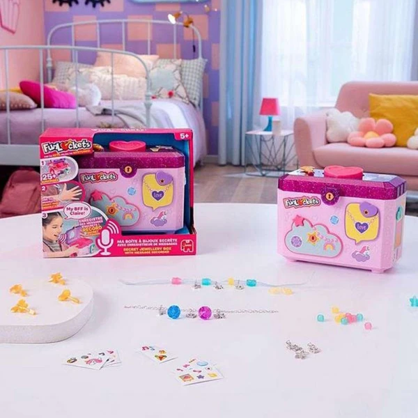 FUNLOCKETS ΗΛΕΚΤΡΟΝΙΚΗ ΜΥΣΤΙΚΗ ΚΟΣΜΗΜΑΤΟΘΗΚΗ