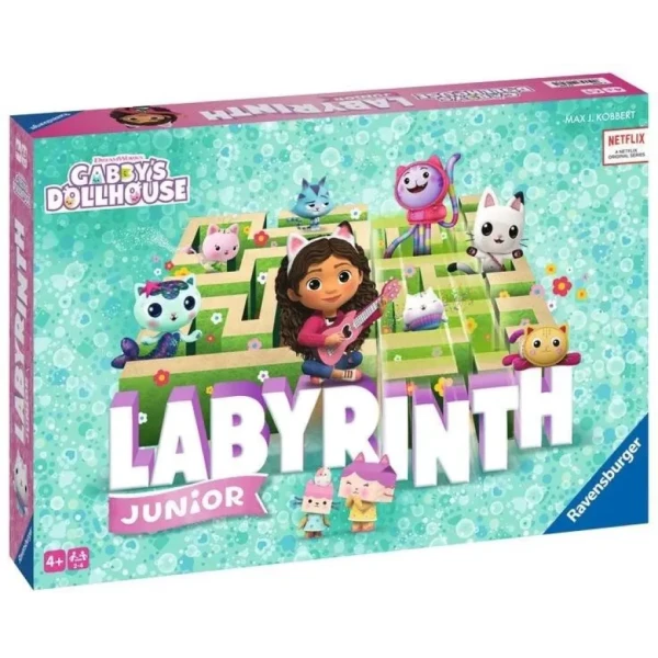 RAVENSBURGER ΟΙΚΟΓΕΝΕΙΑΚΟ ΕΠΙΤΡΑΠΕΖΙΟ ΛΑΒΥΡΙΝΘΟΣ JUNIOR GABBY\'S DOLLHOUSE