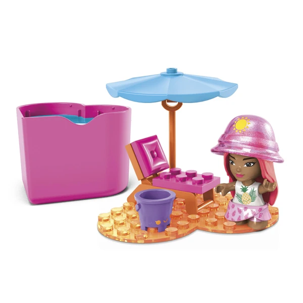 MEGA BARBIE COLOR REVEAL FIGURE WITH ACCESSORIES 16 pcs - BEACH DAY