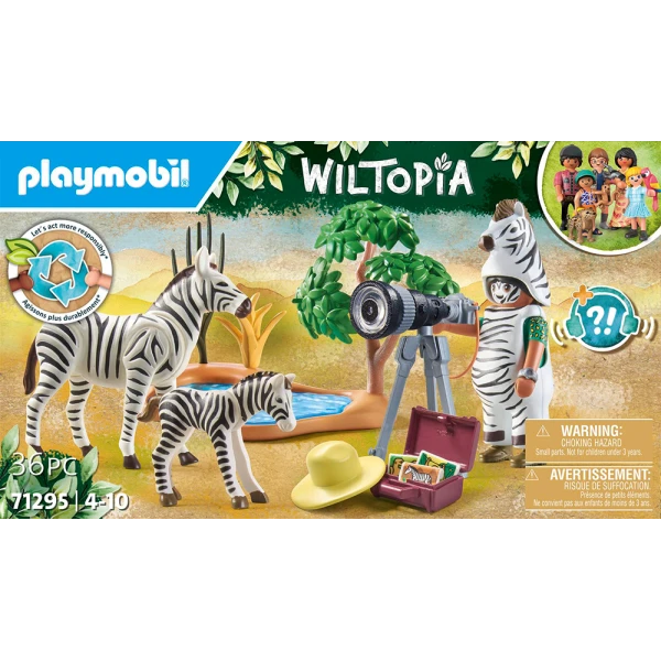 PLAYMOBIL WILTOPIA - ANIMAL PHOTOGRAPHER
