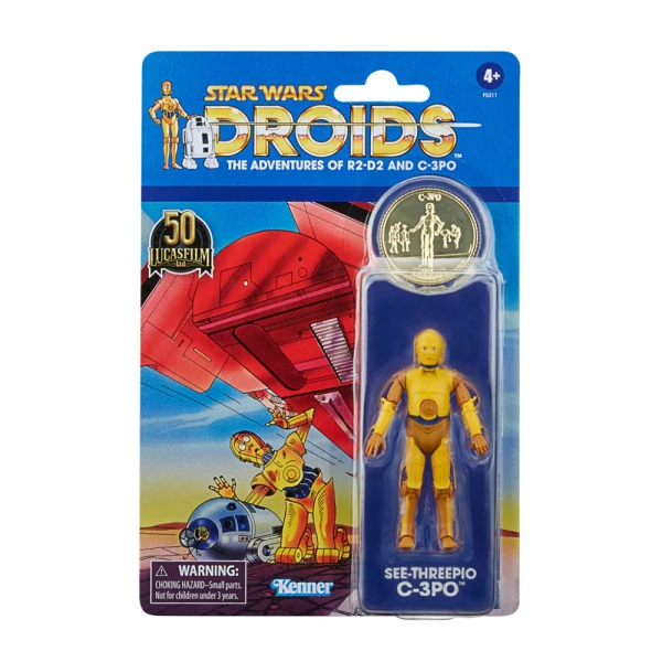 STAR WARS THE VİNTAGE COLLECTİON FIGURE SEE-THREEPİO (C-3PO) 