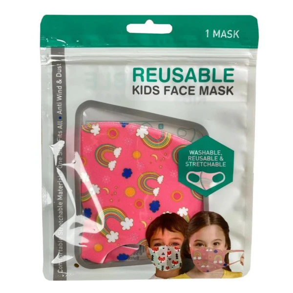 KIDS PROTECTIVE MASK - RAINBOW