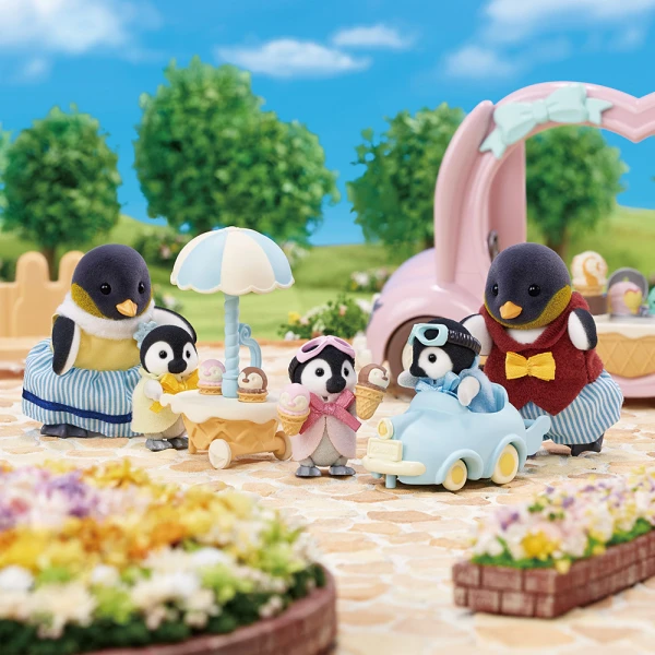 THE SYLVANIAN FAMILIES ΠΙΓΚΟΥΙΝΟΙ ΜΕ ΑΥΤΟΚΙΝΗΤΟ