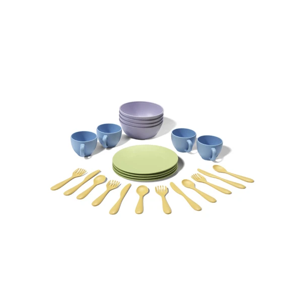 GREEN TOYS DISH SET DSH01R