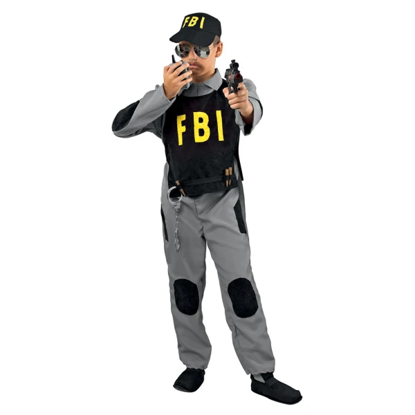 CARNIVAL COSTUME AGENT FBI 