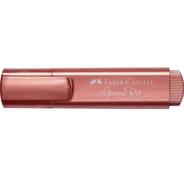 FABER-CASTELL METALLIC RED HIGHLIGHTER