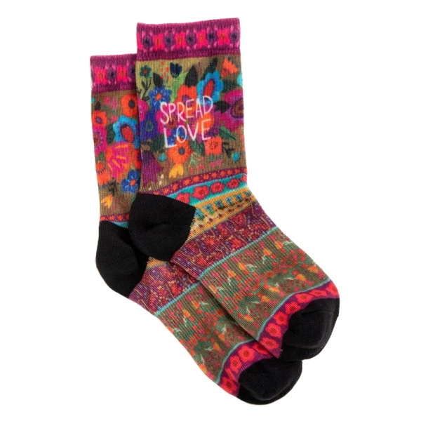 NATURAL LIFE  SOCKS SPREAD LOVE (ONE SIZE)