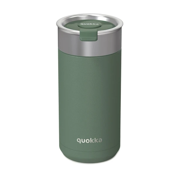QUOKKA STAINLESS STEEL ΘΕΡΜΟΣ ΚΑΦΕ 400ml BOOST - PINE