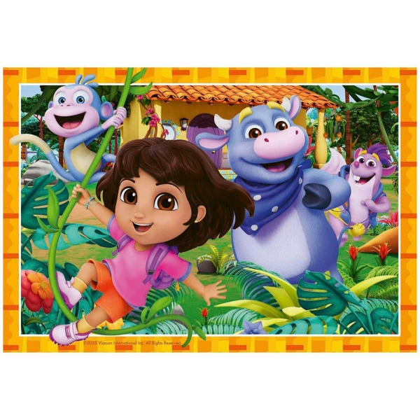 RAVENSBURGER PUZZLE 2x12 pcs. DORA THE EXPLORER