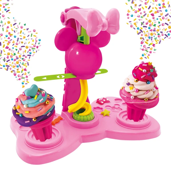 AS DOUGH ICE CREAM MAKER WITH 4 DOUGH POTS - 3D CUPS 280g AND SPRINKLERS FOR AGES 3+