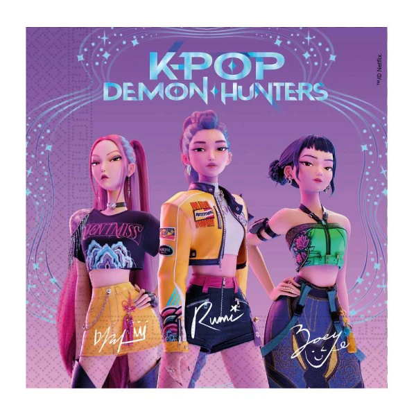 ΧΑΡΤΟΠΕΤΣΕΤΕΣ 2ΦΥΛΛΕΣ K-POP DEMON HUNTERS