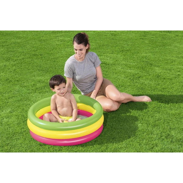 BESTWAY SUMMER TRI-COLOR SET POOL 70X24 cm 