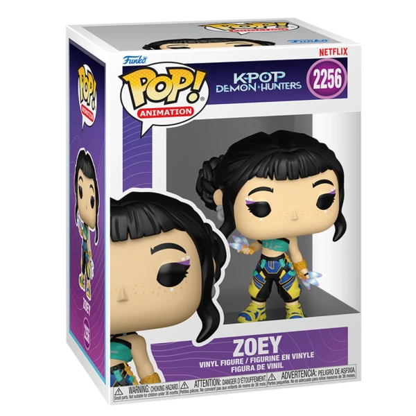 FUNKO POP! ANIMATION K-POP DEMON HUNTERS VINYL FIGURE ZOEY 2256