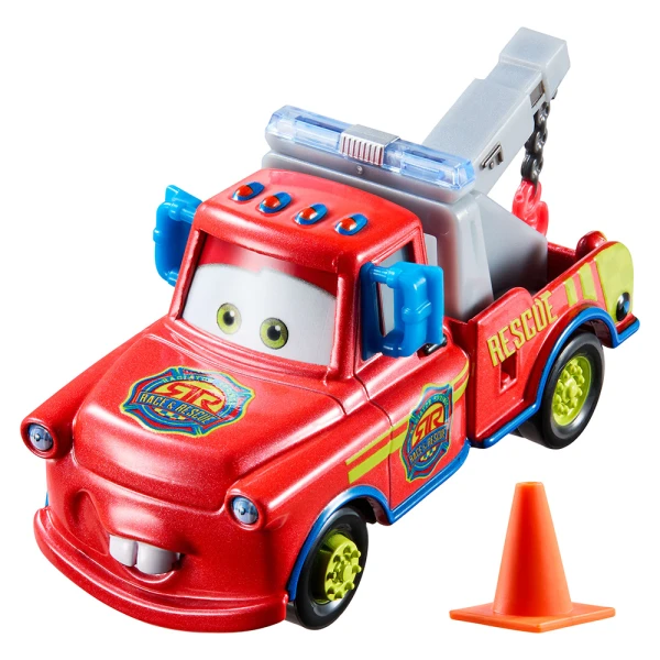 CARS RACE & RESCUE CAR WITH ACCESSORIES MATER