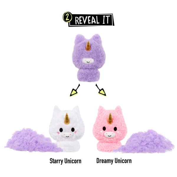 FLUFFIE STUFFIEZ SMALL PLUSH - UNICORN