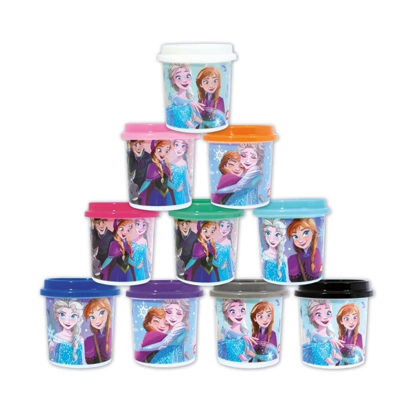 AS SINGLE DOUGH JAR 114g DISNEY FROZEN PICY ADVENTURES - SEVERAL COLORS