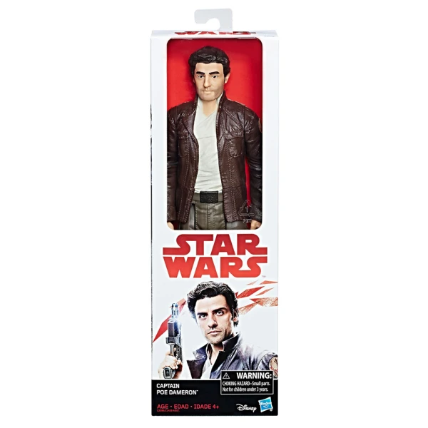 STAR WARS E8 HS FIGURE HERO SERIES W2 CAPTAIN POE DAMERON