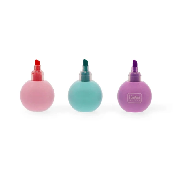 LEGAMI 3-IN-1 HIGHLIGHTER - 3 IS BETTER THAN 1 - UNICORN