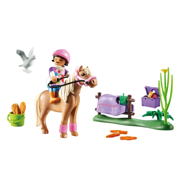 PLAYMOBIL COUNTRY ΑΝΑΒΑΤΡΙΑ ΜΕ ΠΟΝΥ ICELANDIC