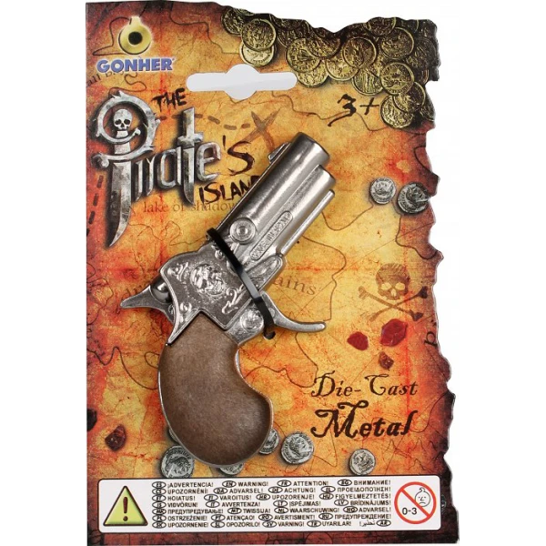GONHER LITTLE PISTOL PIRATE STEEL