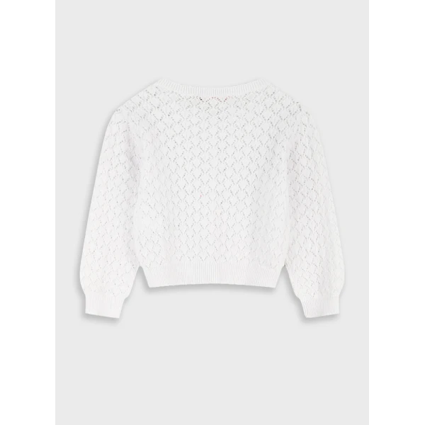 ENERGIERS CARDIGAN GIRL ΒΕΒΕ ECRU