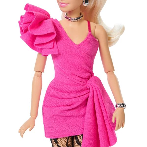 BARBIE DELUXE STYLE ΚΟΥΚΛΑ ΜΕ ΦΟΥΞΙΑ ΒΡΑΔΙΝΟ ΦΟΡΕΜΑ