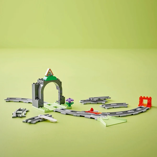 LEGO® DUPLO® TOWN TRAIN TUNNEL AND TRACKS EXPANSION SET