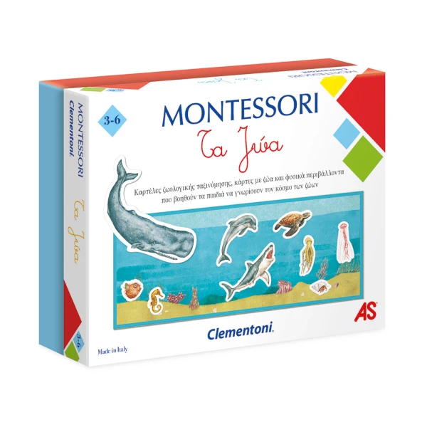 MONTESSORI EDUCATIONAL GAME ANIMALS FOR AGES 3-6