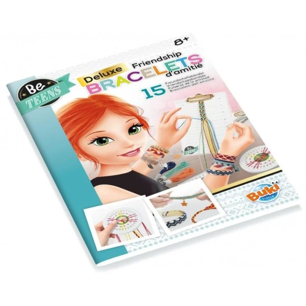 BUKI BE TEENS 15 DELUXE FRIENDSHIP BRACELET MAKING KIT