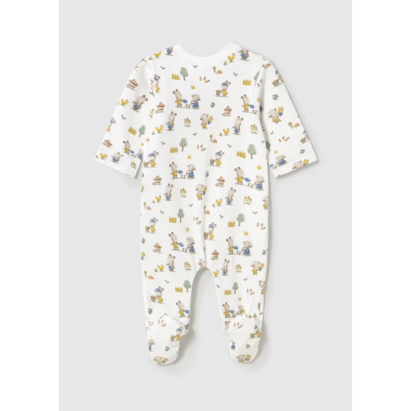 MAYORAL SET 2 ONESIES LONG YELLOW 