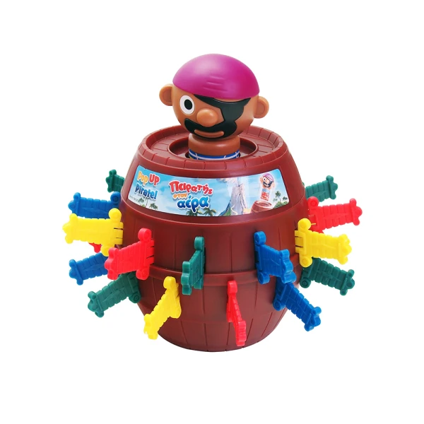 AS GAMES BOARD GAME POP UP PIRATE FOR AGES 4+ AND 2-4 PLAYERS