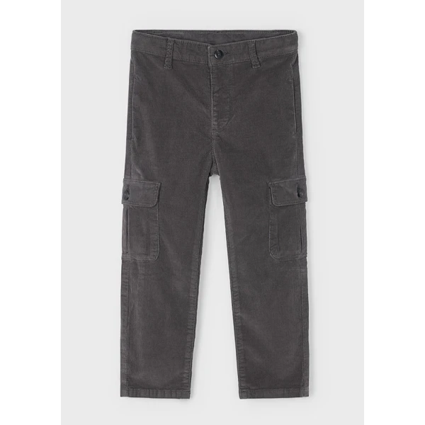 MAYORAL TROUSERS CARGO CORDUROY BLACKBOARD