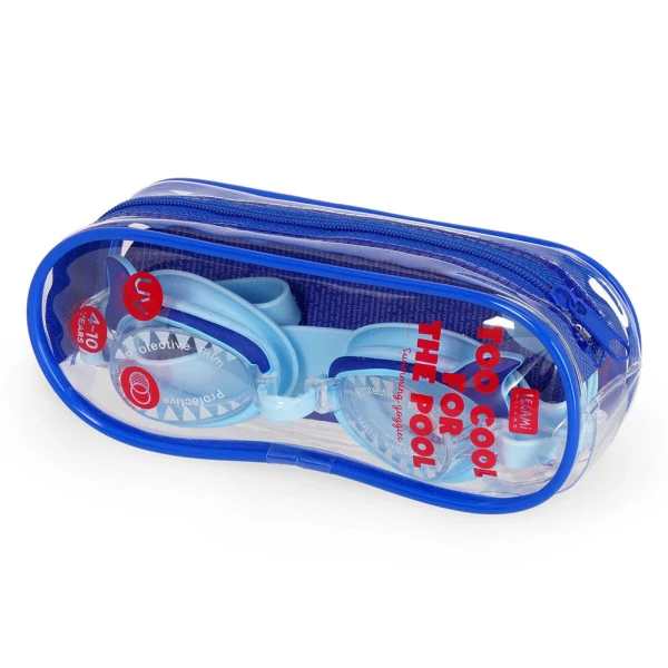 LEGAMI SWIMMING GOGGLES TOO COOL FOR THE POOL - SHARK