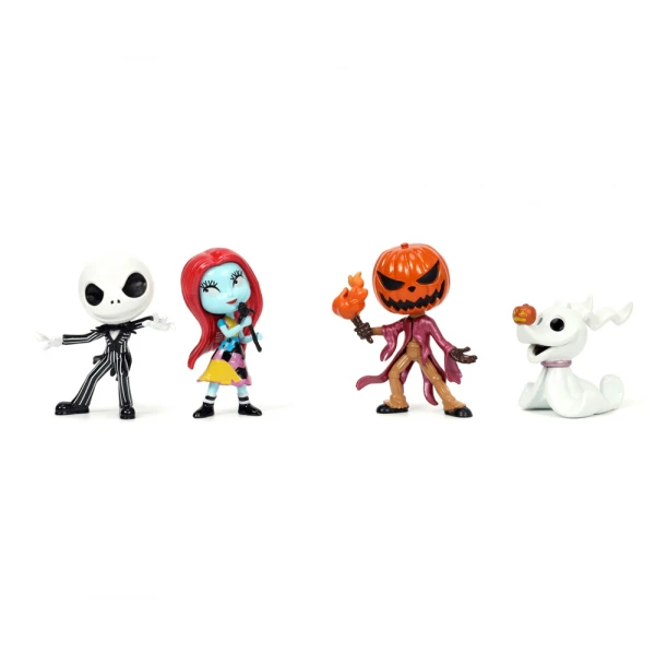 NIGHTMARE BEFORE CHRISTMAS ΣΕΤ 4 ΜΕΤΑΛΛΙΚΕΣ ΦΙΓΟΥΡΕΣ
