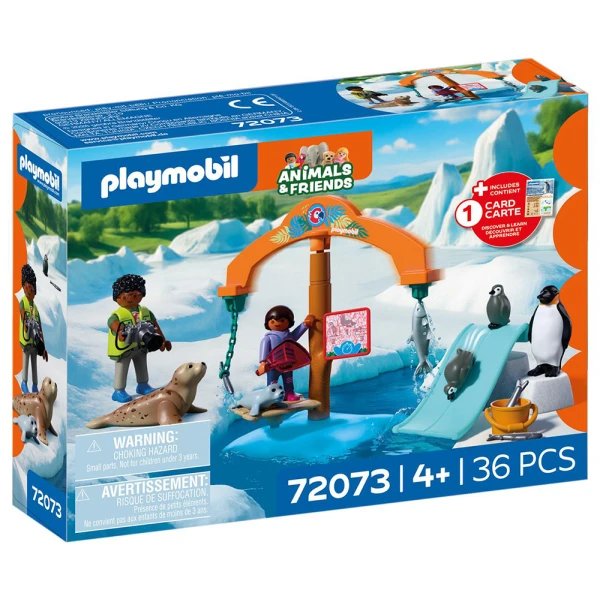 PLAYMOBIL ANIMALS & FRIENDS ΕΞΕΡΕΥΝΩΝΤΑΣ ΤΑ ΖΩΑ ΤΩΝ ΠΑΓΩΝ