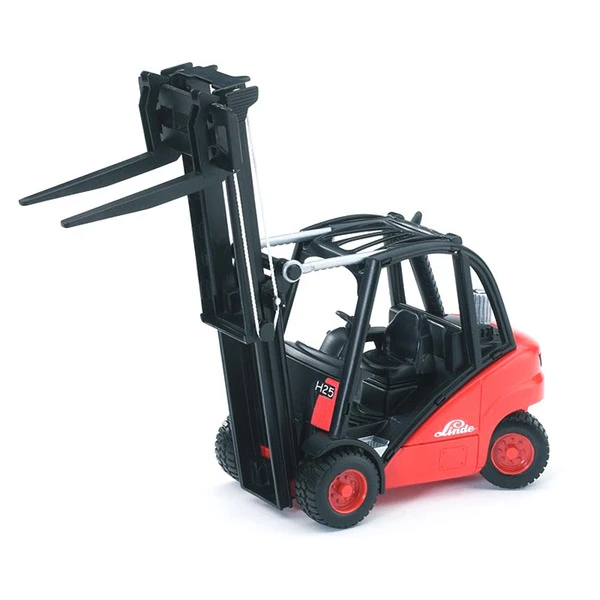 BRUDER LINDE FORK LIFT H30D WITH 2 PALLETS