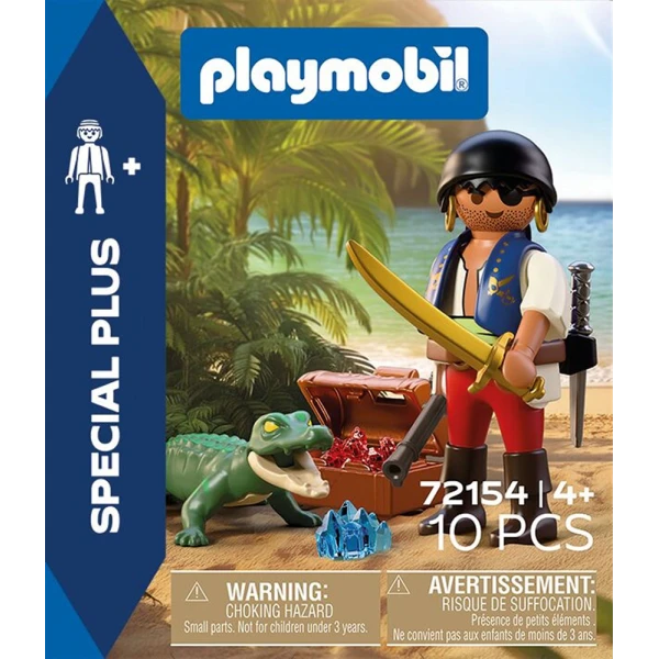 PLAYMOBIL SPECIAL PLUS PIRATE vs. ALLIGATOR