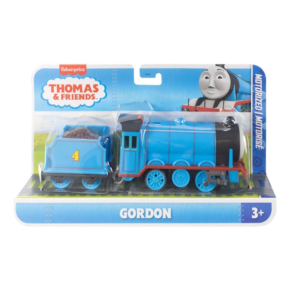 THOMAS THE TRAIN - MOTORIZED TRAIN WITH WAGON - GORDON