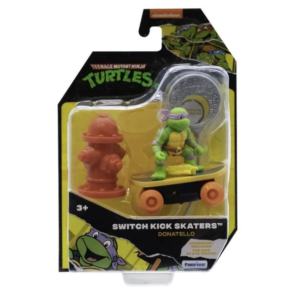 TMNT MOVIE SKATE ΜΕ ΜΙΝΙ ΦΙΓΟΥΡΑ - 4 ΣΧΕΔΙΑ