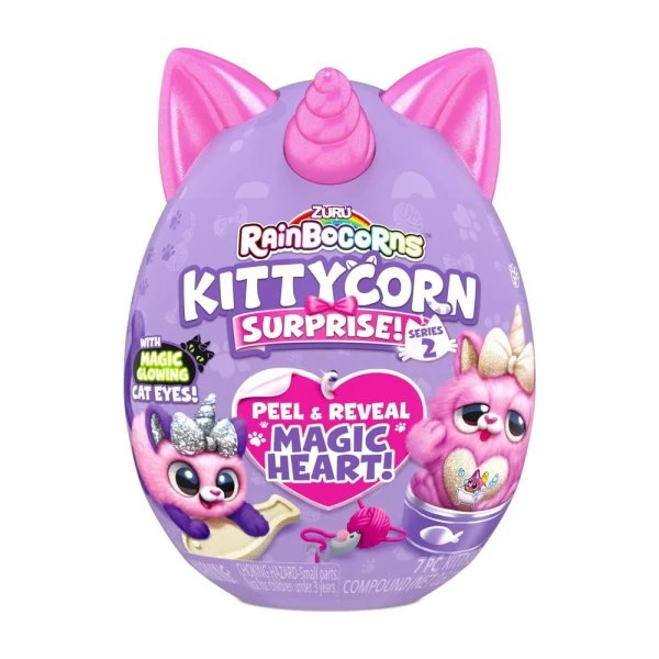 RAINBOCORNS EGG KITTYCORN SERIES 2 - 7 DESIGNS