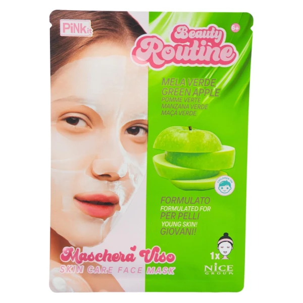 BEAUTY ROUTINE FACE MASK - 4 DESIGNS
