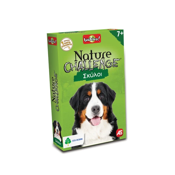 AS GAMES ΠΑΙΧΝΙΔΙ ΜΕ ΚΑΡΤΕΣ NATURE CHALLENGE ΖΩΑ ΓΙΑ ΗΛΙΚΙΕΣ 7+ ΧΡΟΝΩΝ ΚΑΙ 2-6 ΠΑΙΚΤΕΣ - 6 ΣΧΕΔΙΑ