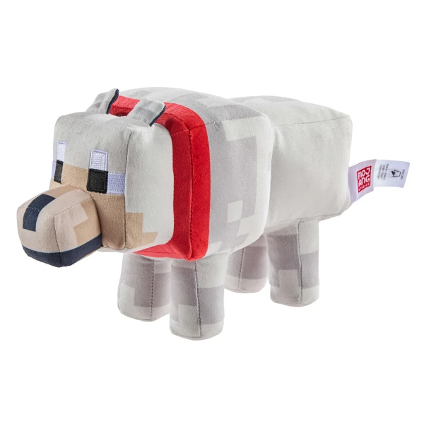 MINECRAFT MOVIE PLUSH 20 cm - TAMED WOLF