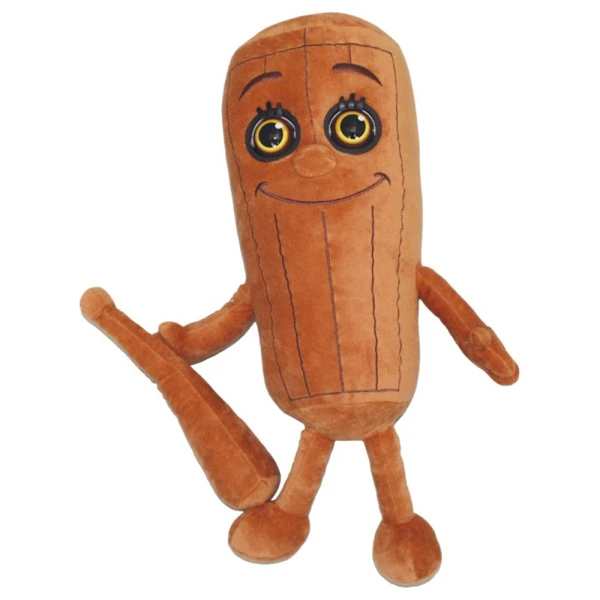 BRAINROTTIZ COLLECTION PLUSH 40 cm WITH SOUNDS TUNG TUNG SAHUR