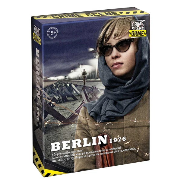 AS GAMES ΕΠΙΤΡΑΠΕΖΙΟ ΠΑΙΧΝΙΔΙ CRIME SCENE BERLIN 1976 ΓΙΑ ΗΛΙΚΙΕΣ 18+ ΧΡΟΝΩΝ ΚΑΙ 1+ ΠΑΙΚΤΕΣ