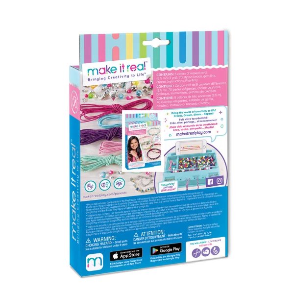 MAKE IT REAL - RAINBOW BLING BRACELETS