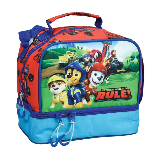 ΤΣΑΝΤΑΚΙ ΦΑΓΗΤΟΥ ΟΒΑΛ PAW PATROL RESCUE WHEELS